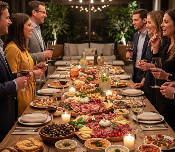 Apéro dînatoire, Longvic